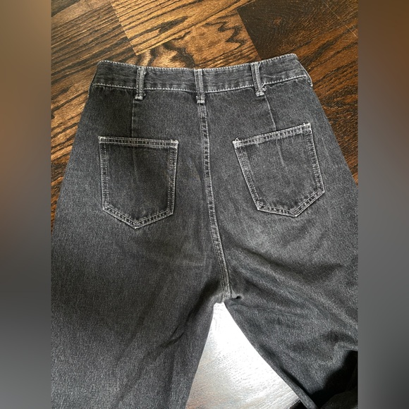 Monroll Washed Wide Leg Jeans - Picture 4 of 5